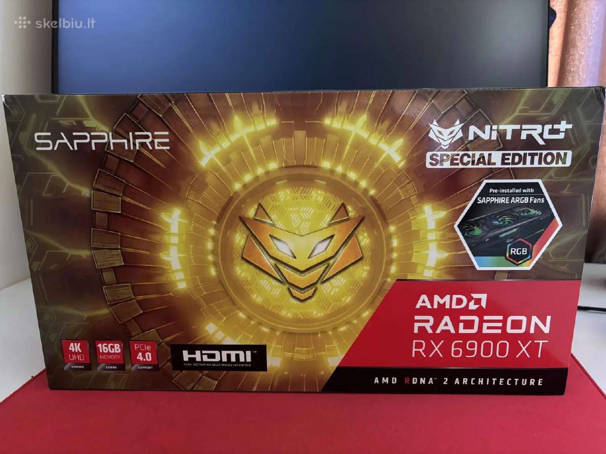 Sapphire Nitro+ Se Rx 6900 XT - nuotraukos Nr. 3