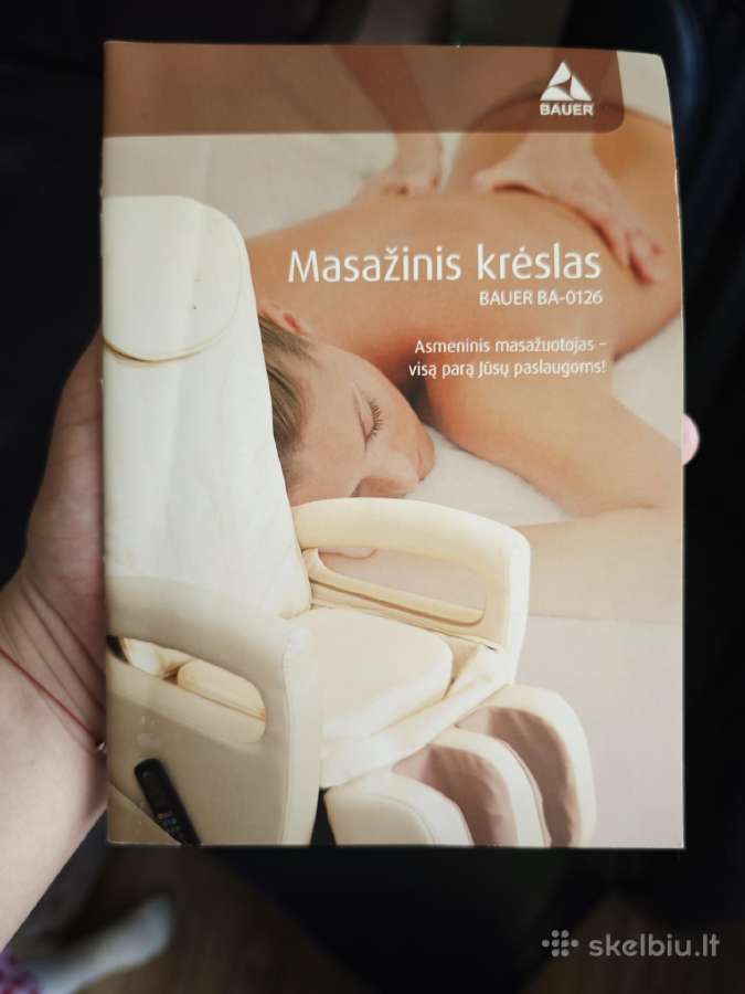 Masažinis krėslas - nuotraukos Nr. 3