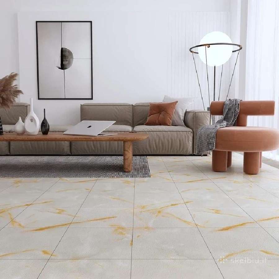Lipnios Pvc marmuro imitacijos plytelės - nuotraukos Nr. 2