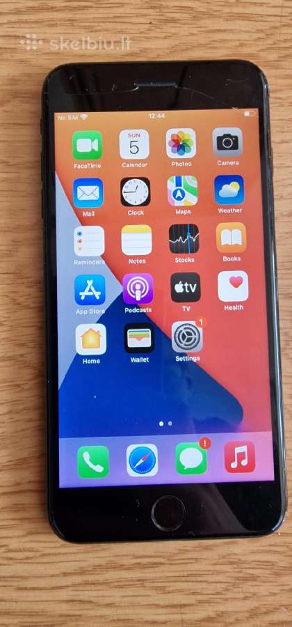 Apple iPhone 7 plus 32gb jet black - nuotraukos Nr. 2