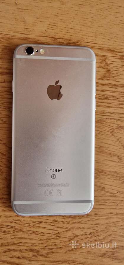 Apple iPhone 6s 32gb silver - nuotraukos Nr. 3