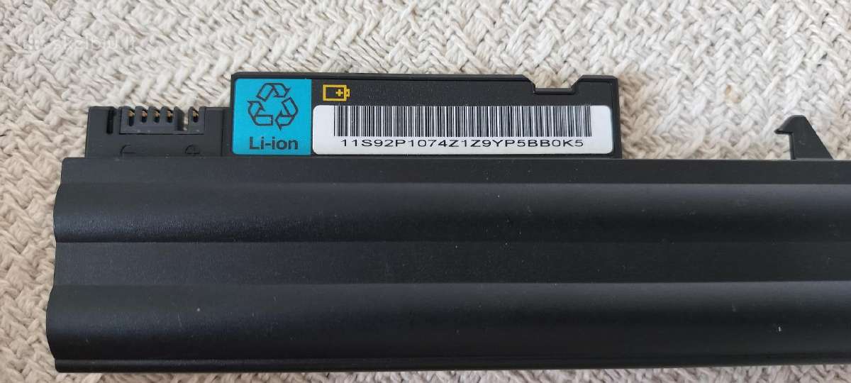 Lenovo Thinkpad Li-ion 10.8v 4.4ah baterija - nuotraukos Nr. 5