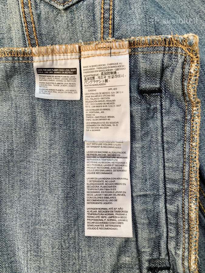 Originalus vyriškas džinsinis švarkas Levis Mdyd. - nuotraukos Nr. 5