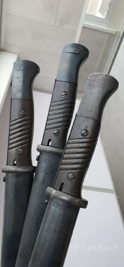 Vokiski durtuvai K98 Mauzer