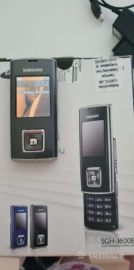 Telefonas Samsung J600 - nuotraukos Nr. 2