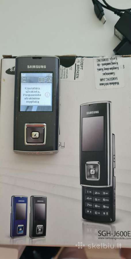 Telefonas Samsung J600 - nuotraukos Nr. 3