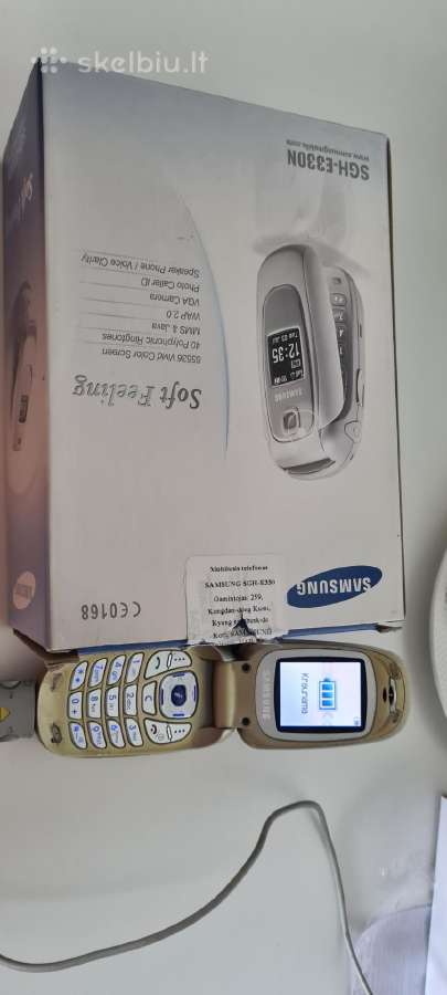 Telefonas samsung sgh-e330n - nuotraukos Nr. 2