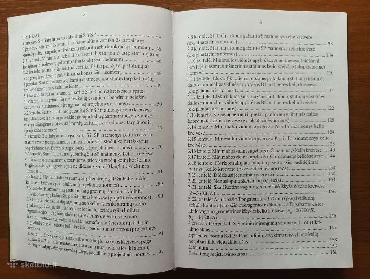 Statinių artumo gabaritų taikymo instrukcija 163/k - nuotraukos Nr. 4