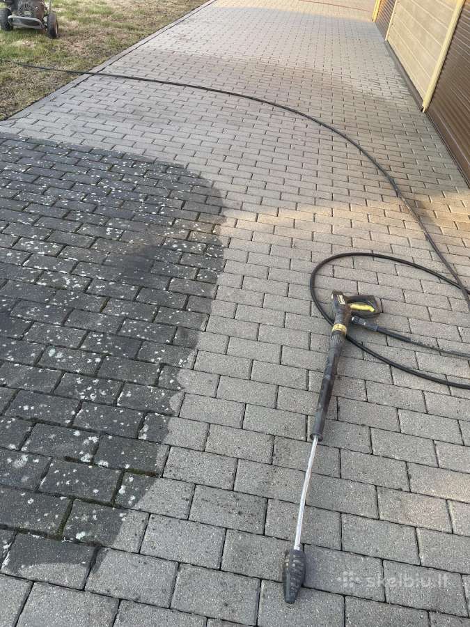 Profesionalus trinkelių, fasadų ir stogų plovimas - nuotraukos Nr. 18