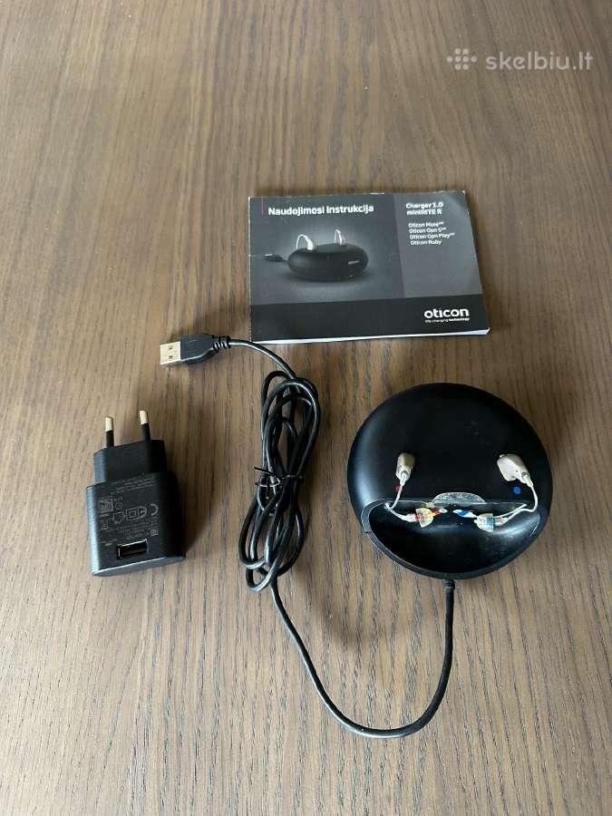 Parduodami premium klausos aparatai „Oticon More 1