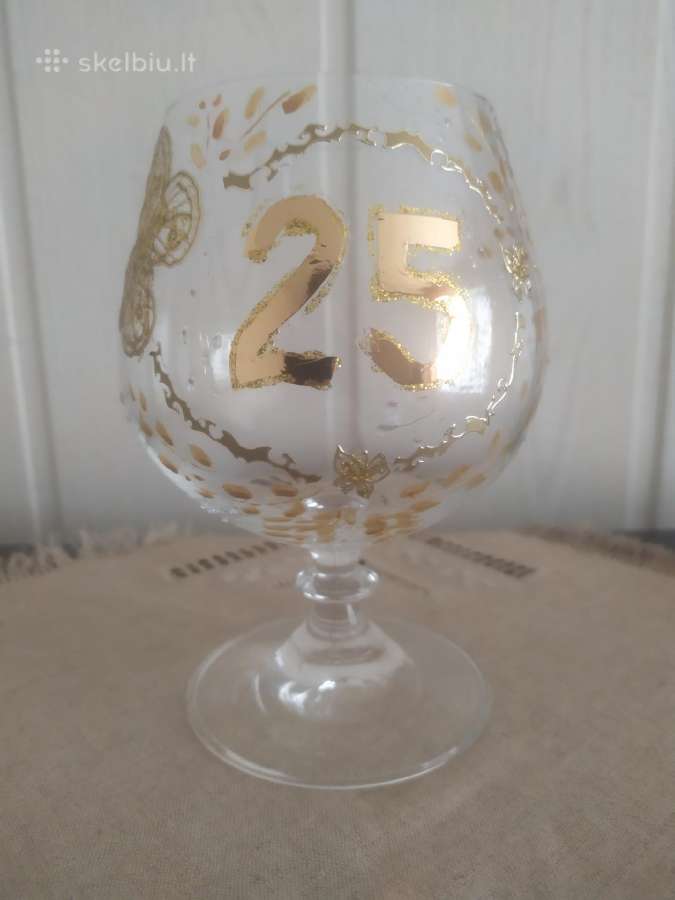 Jubiliejinė brendžio taurė "25" - nuotraukos Nr. 3