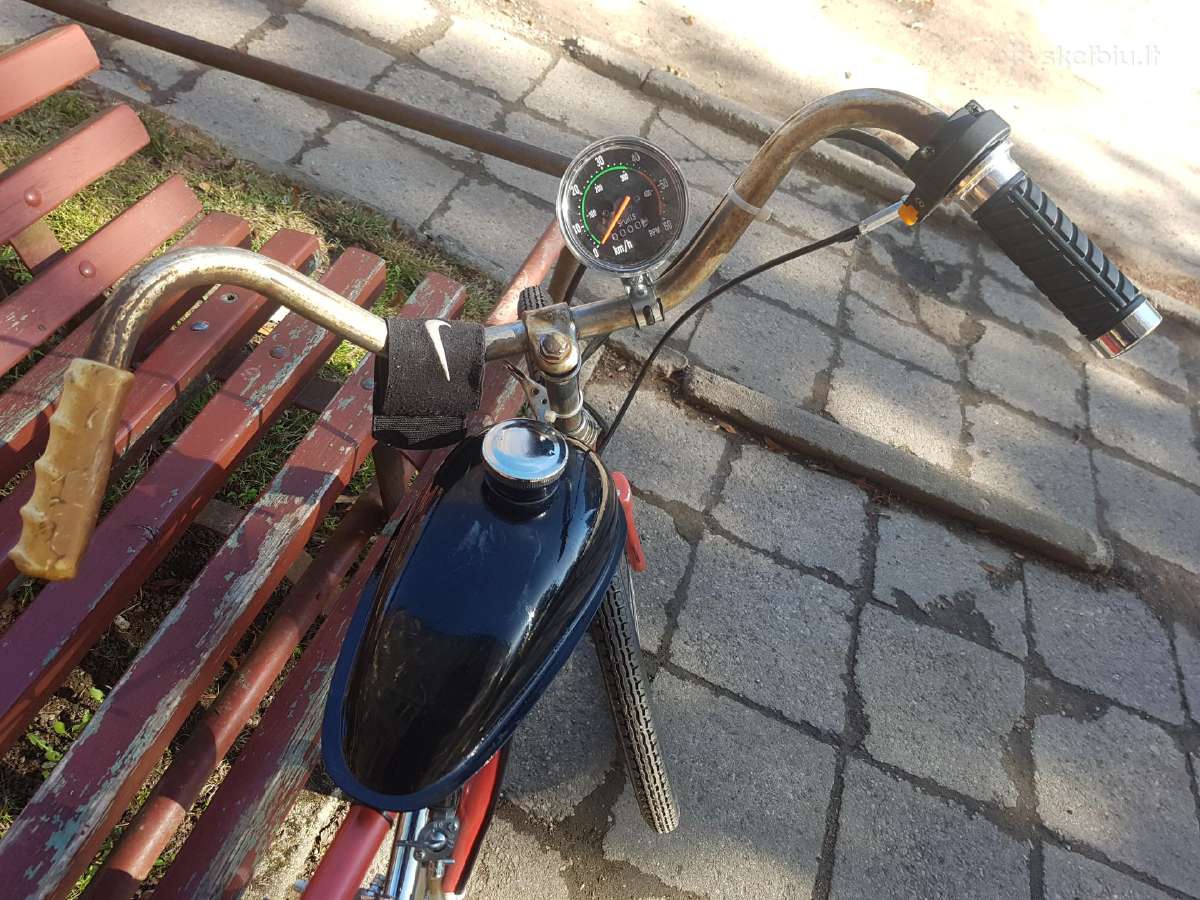 Motorinis Dviratis Keturtaktis 53cc - nuotraukos Nr. 4