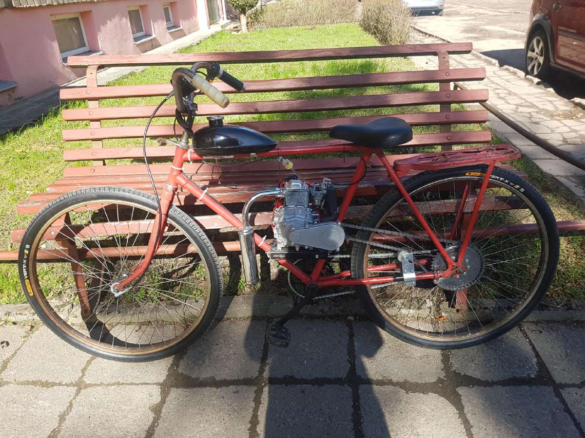 Motorinis Dviratis Keturtaktis 53cc - nuotraukos Nr. 6