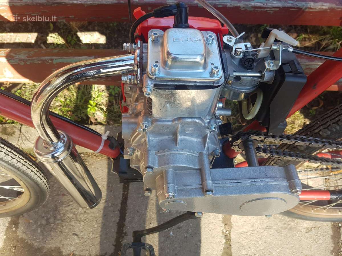 Motorinis Dviratis Keturtaktis 53cc - nuotraukos Nr. 8
