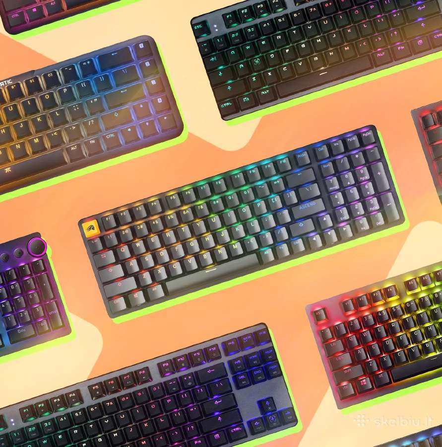 Gaming Keyboards / Žaidimų Klaviatūros