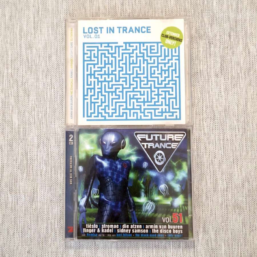 Trance 2 albumai (4 CD)