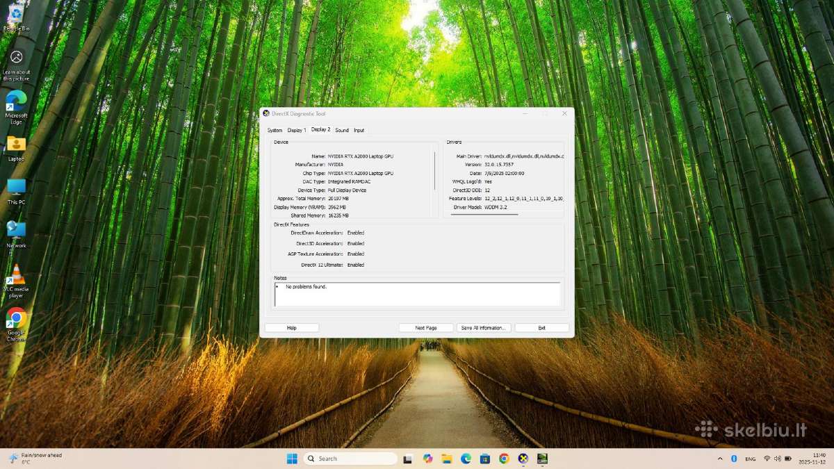 Lenovo Thinkpad P15 Gen2 i7 32gb 512ssd - nuotraukos Nr. 11