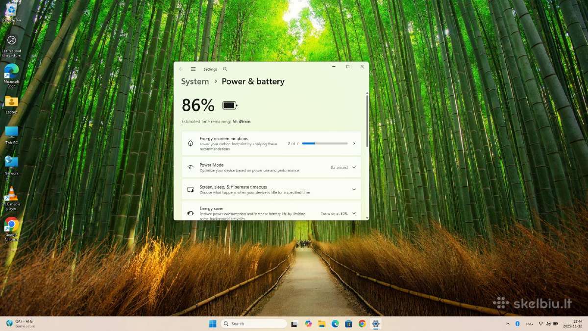 Lenovo Thinkpad P15 Gen2 i7 32gb 512ssd - nuotraukos Nr. 13