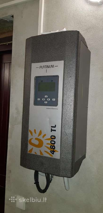 Saules moduliu inverteris diehl 4,8 kwh