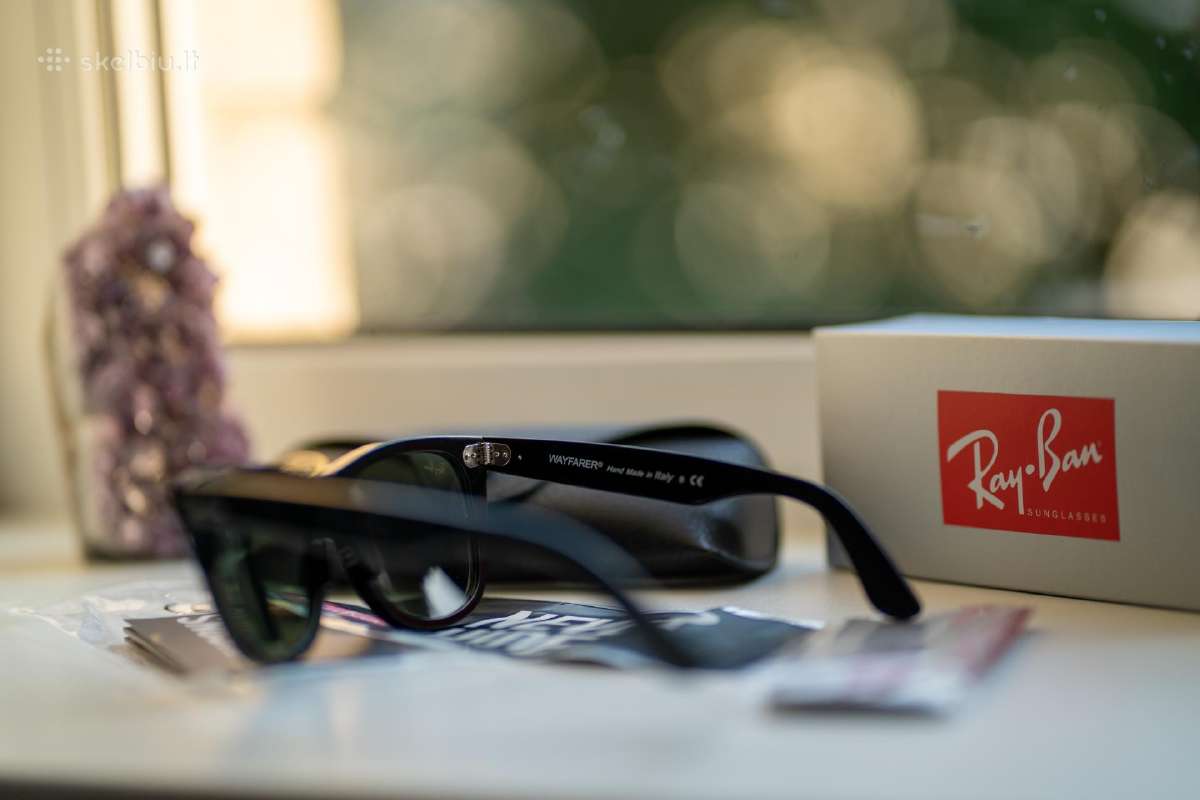 Rayban Wayfarer 54 mm akiniai Rb2140 - nuotraukos Nr. 4
