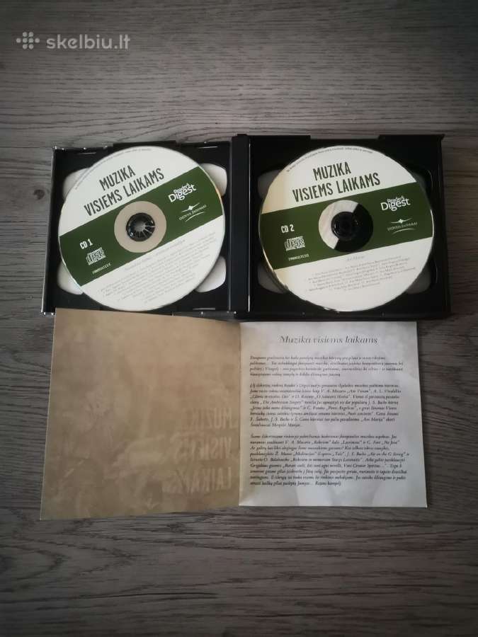"Muzika visiems laikams" 5cd kompaktai - nuotraukos Nr. 3