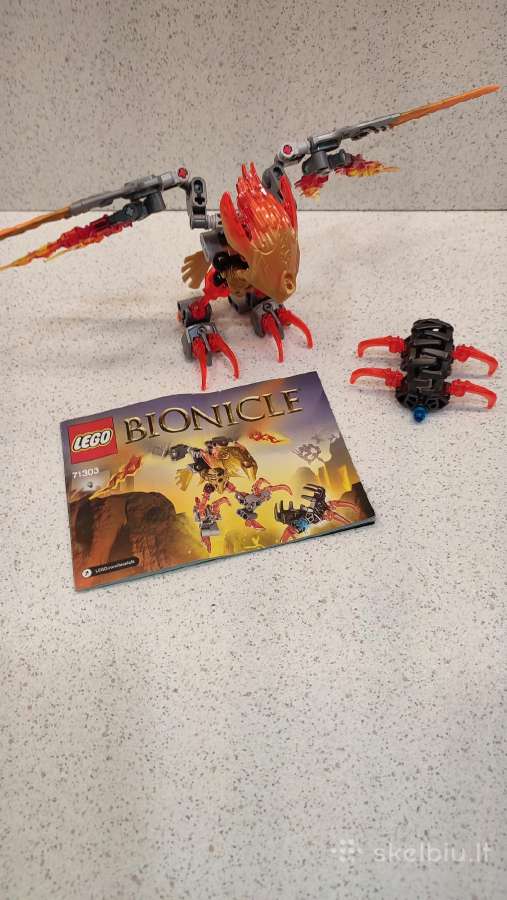 Lego Bionicle 71303 Ikir - Creature of Fire - nuotraukos Nr. 4