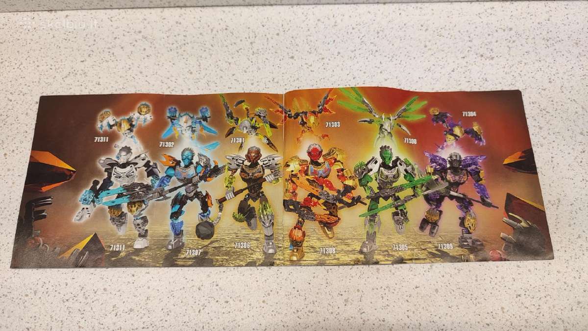 Lego Bionicle 71303 Ikir - Creature of Fire - nuotraukos Nr. 5