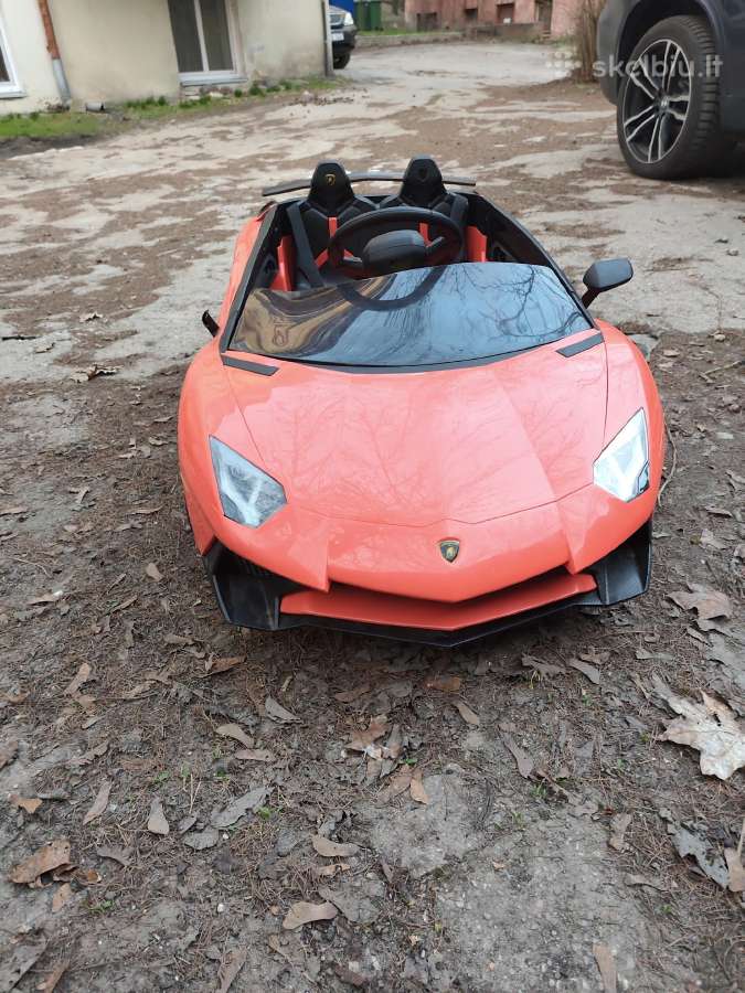 Vaikiškas elektromobilis (Lamborghini tipo)