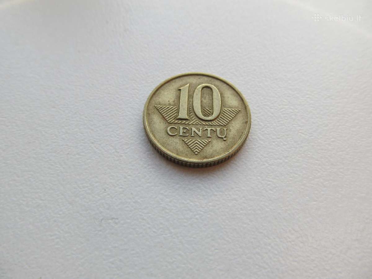 10 centu , Lietuva , 1997
