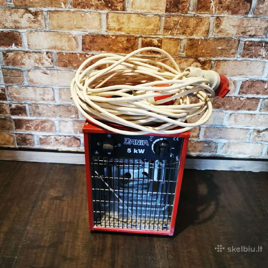 Elektrinis šildytuvas Dania 5 kw (400v) - nuotraukos Nr. 2