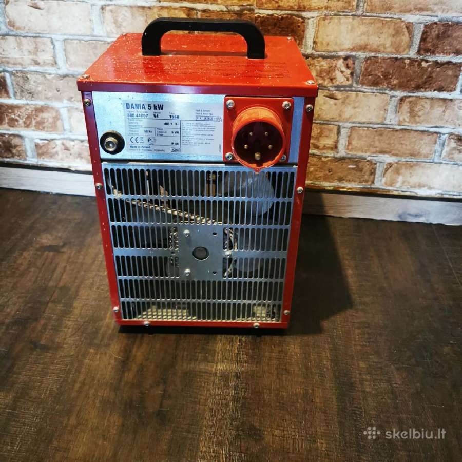 Elektrinis šildytuvas Dania 5 kw (400v) - nuotraukos Nr. 3