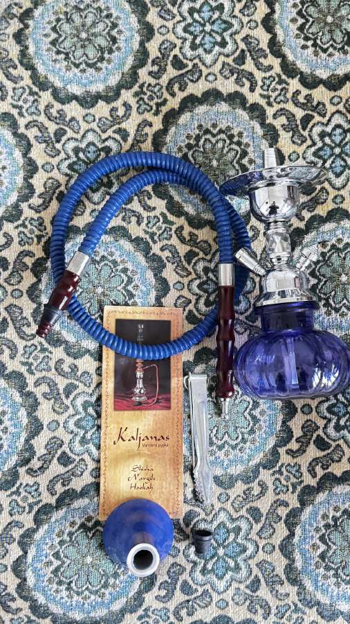 Hookah mėlynas kaljanas - nuotraukos Nr. 3