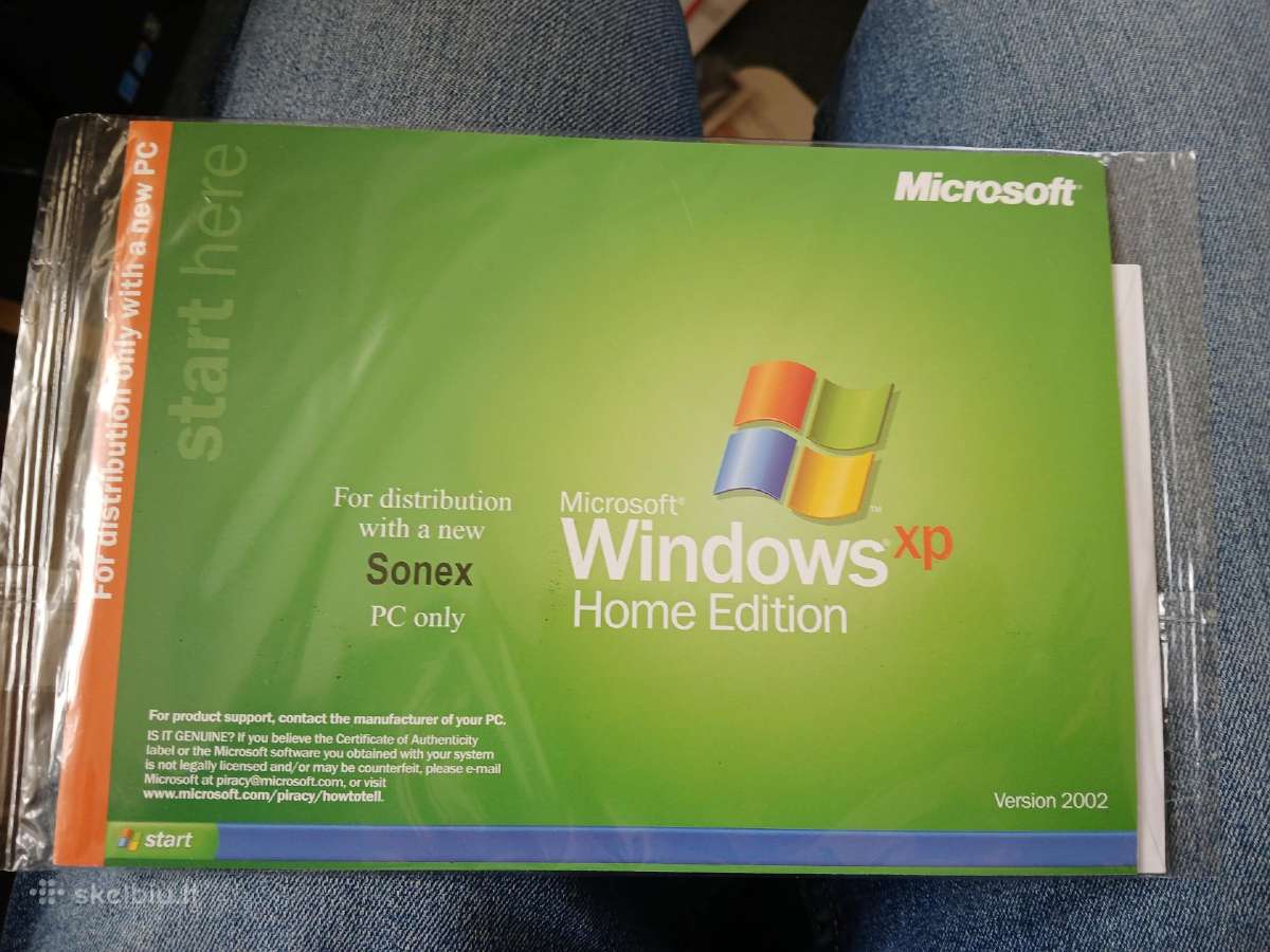 Windows Xp Home Edition Oem (Sonex) – naujas