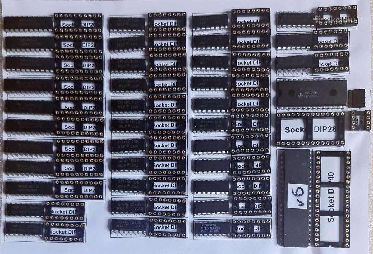 Retrokompiuterio rinkinys Gigatron Ttl - nuotraukos Nr. 3