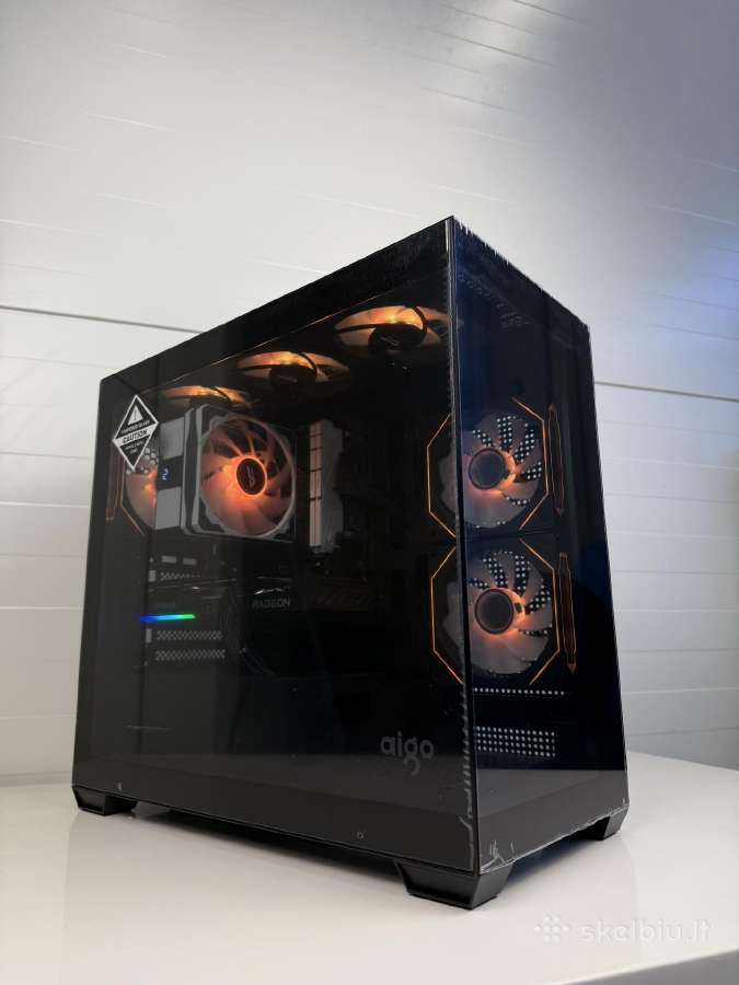 Naujas Stacionarus Kompiuteris 9060xt 16gb Ryzen 7
