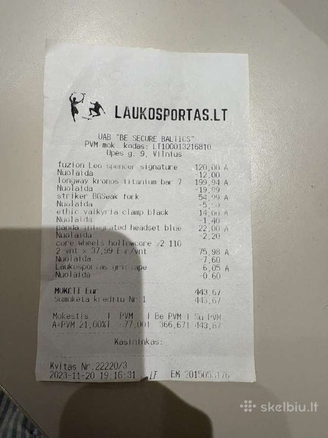 Triukinis paspirtukas - nuotraukos Nr. 8