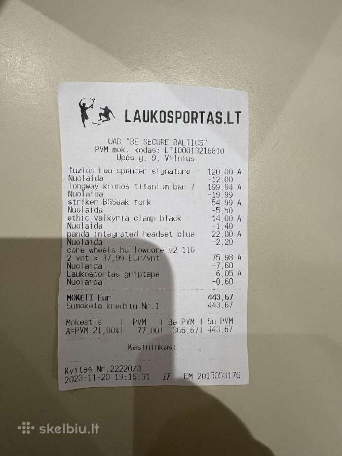 Triukinis paspirtukas - nuotraukos Nr. 9