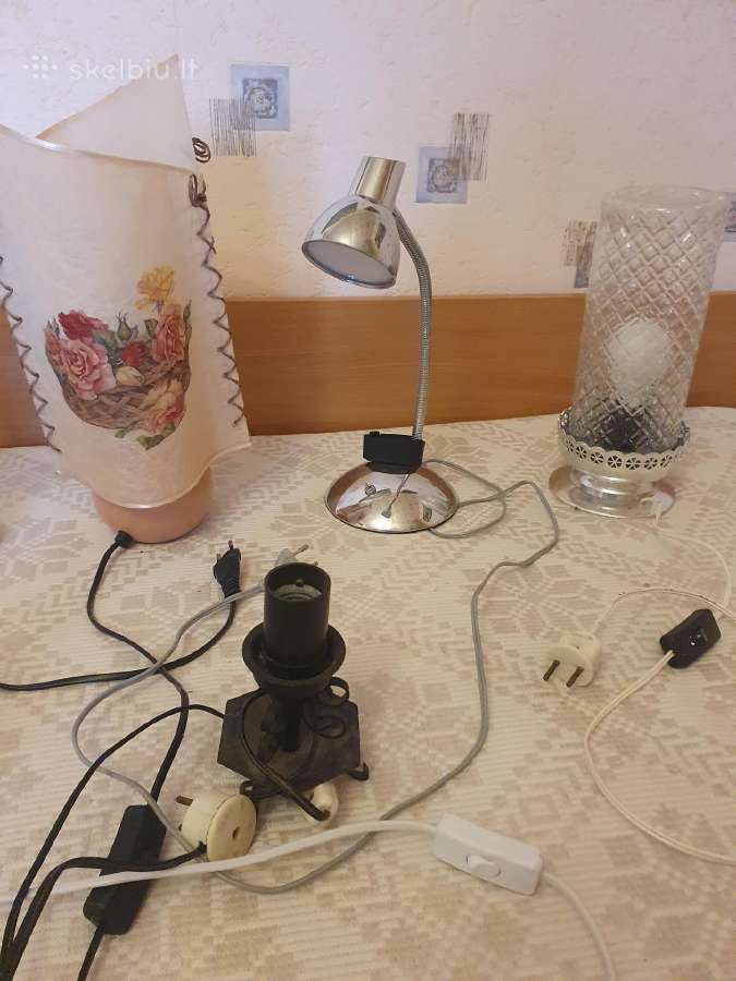 Šviestuvai,stalinės lempos - nuotraukos Nr. 4
