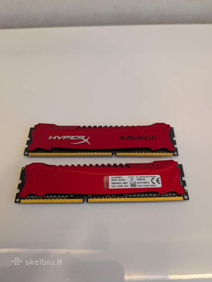 Hyperx Savage Ddr3 RAM atmintis