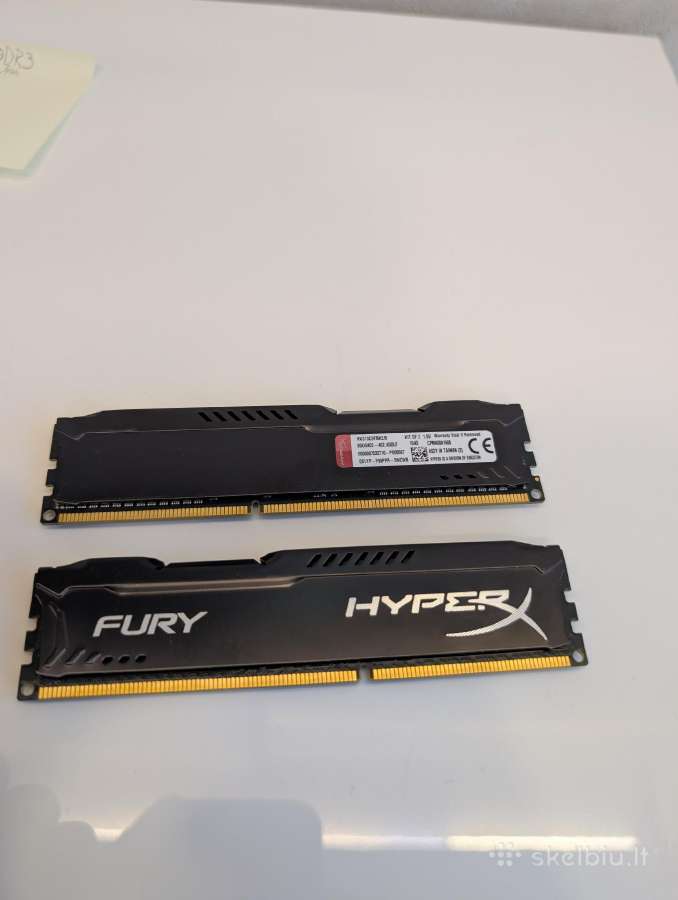 Hyperx Fury Ddr3 RAM atmintis