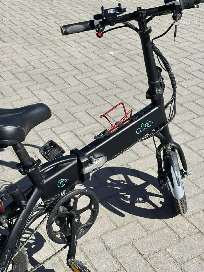 Mažai naudotas elektrinis dviratis Fiido D1 - nuotraukos Nr. 2