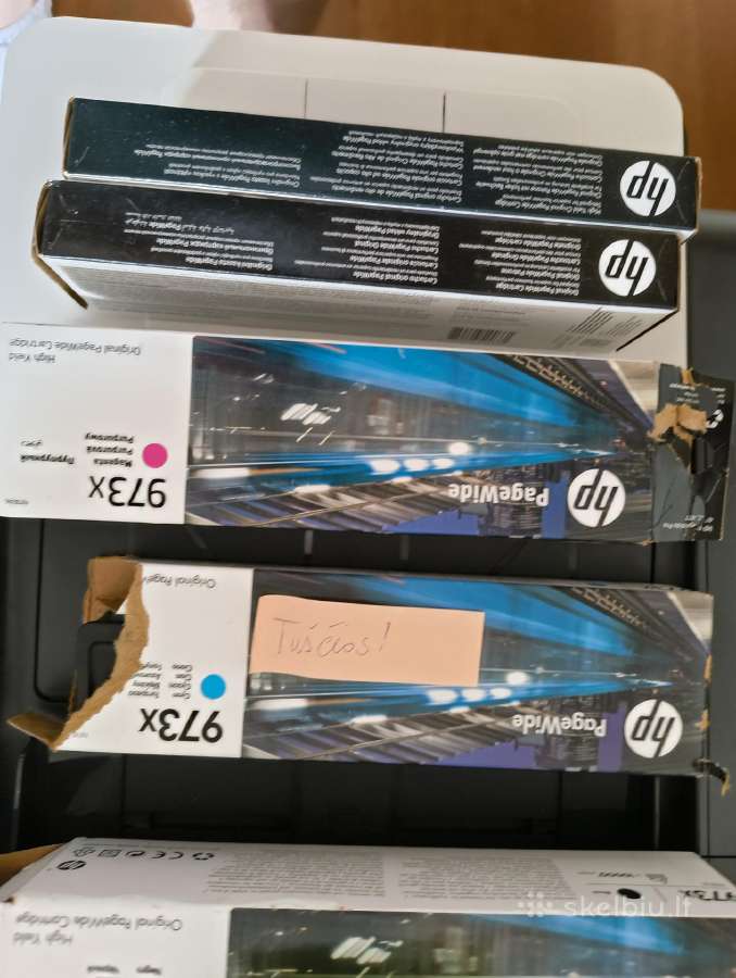 Hp 973x originalios kasetės