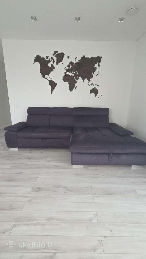 Veliūrinė sofa lova - nuotraukos Nr. 2