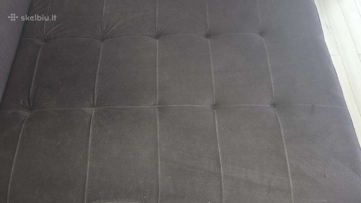 Veliūrinė sofa lova - nuotraukos Nr. 8