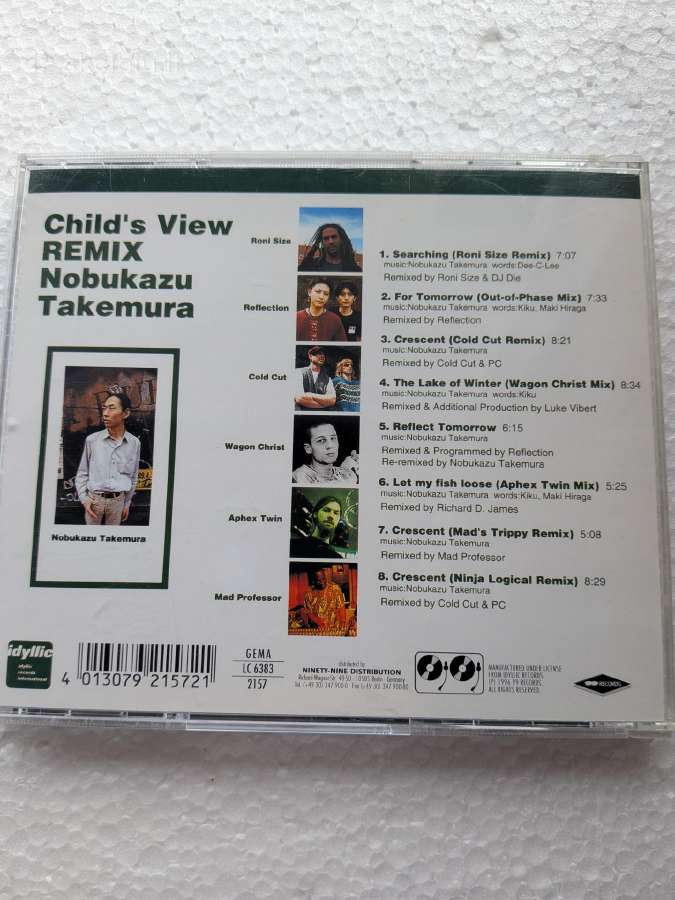 Nobukazu Takemura - Child's View Remix (CD, Album) - nuotraukos Nr. 2