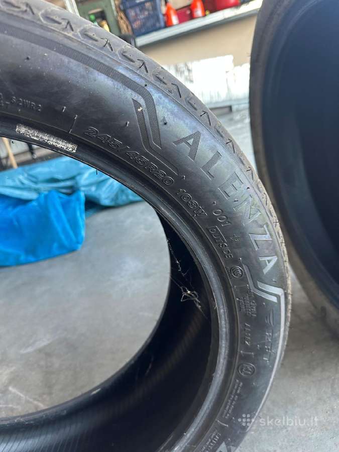 Bmw R20 vasarinės padangos Bridgestone Alenza Rft - nuotraukos Nr. 6
