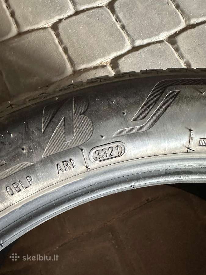 Bmw R20 vasarinės padangos Bridgestone Alenza Rft - nuotraukos Nr. 8