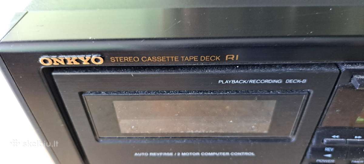 Onkyo ta-rw-5050 stereo cassette - nuotraukos Nr. 3