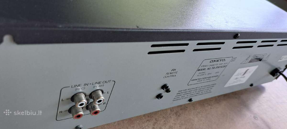 Onkyo ta-rw-5050 stereo cassette - nuotraukos Nr. 5