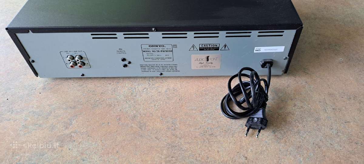 Onkyo ta-rw-5050 stereo cassette - nuotraukos Nr. 6